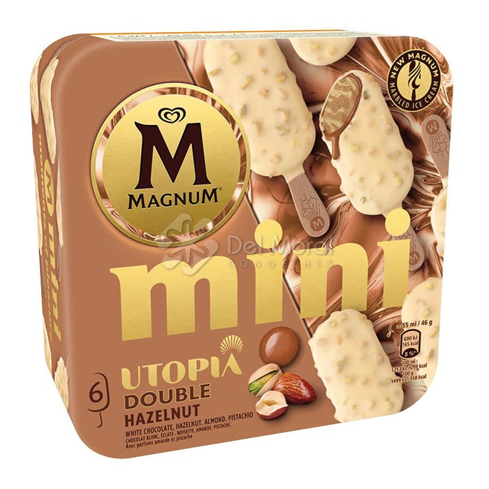 6 MAGNUM MINI DOUBLE HAZELNUT - MAGNUM